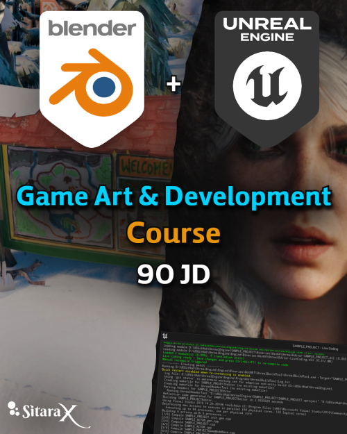 Game Designer and Developer Course (Unreal Engine 5 and Blender)